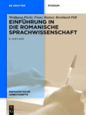 cover image of Einführung in die romanische Sprachwissenschaft
